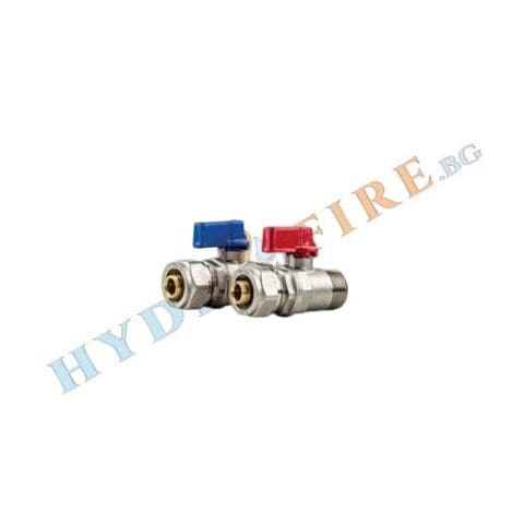 Сферичен кран MINI с адаптор