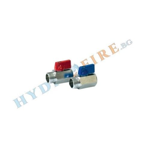 Сферичен кран Ж/М MINI  - Cr/Ni