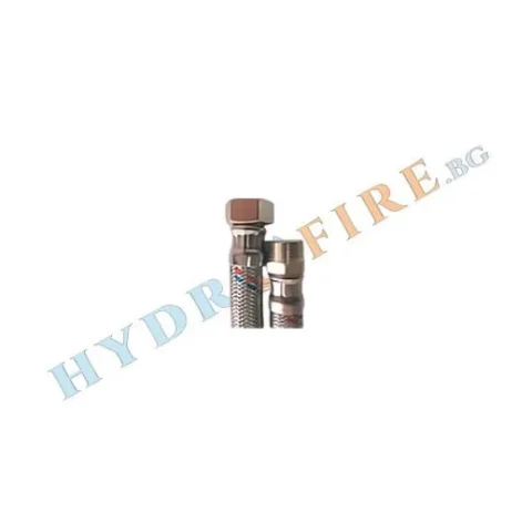 Гъвкава връзка с неръждаема нишка ГИГАНТ 3/4"М х 3/4"Ж - FLEXITUB