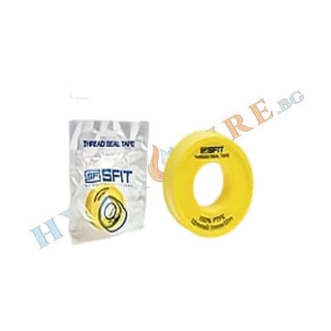 Тефлонова лента професионална - МАЛКА, БЯЛА