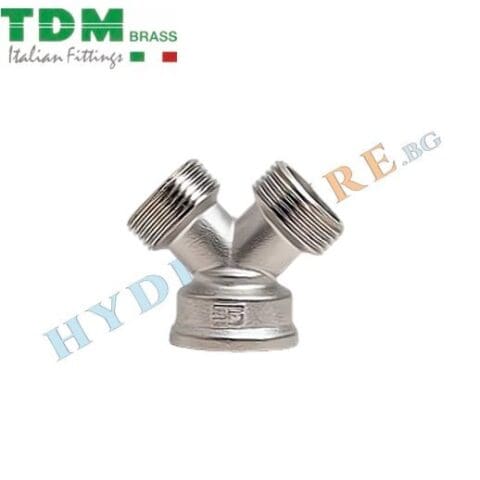 У-Тройник - матиран никел