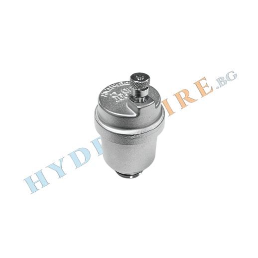 Автоматичен обезвъздушител прав LUXOR - матиран никел