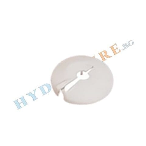 Розетка пластмасова - единична