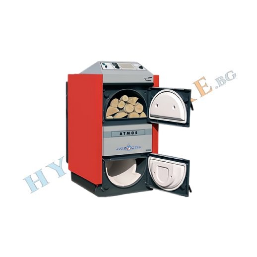 Стоманен пиролизен котел на дърва ATMOS