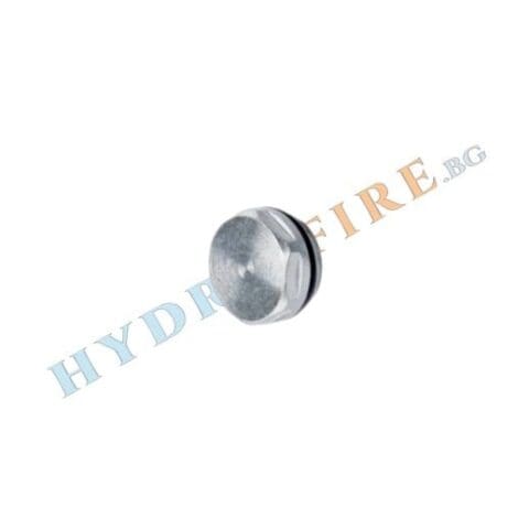 Тапа с уплътнителен О-пръстен - хромирана