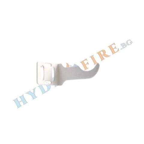 Конзола ъглова за алуминиев радиатор - БЯЛА