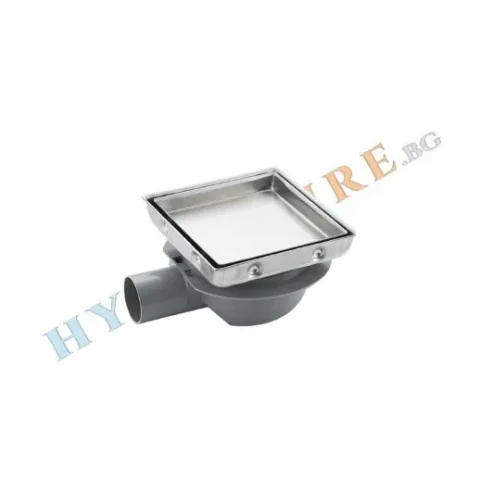 Сифон рогов с вграждане на плочка FERPLAST PP111/VB - 131 x 131
