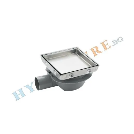 Сифон рогов с вграждане на плочка FERPLAST PP111/VB - 131 x 131