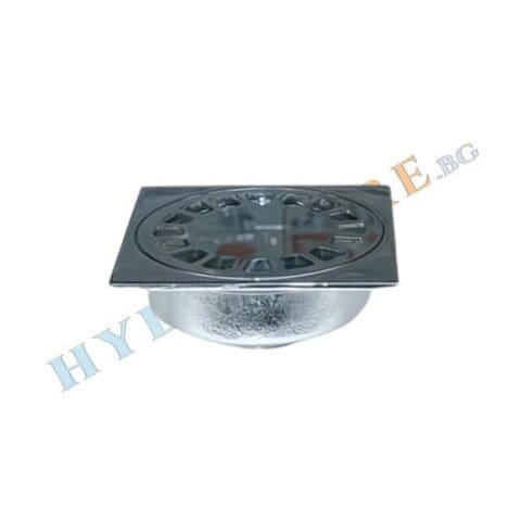 Сифон подов месингов квадратен прав - 1 1/4"