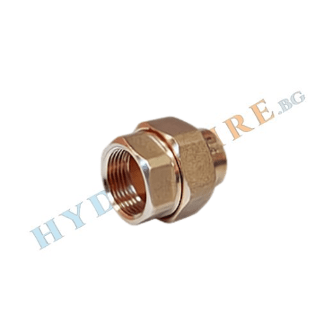 Месингов холендър женски с конусно уплътнение - art. 4340G