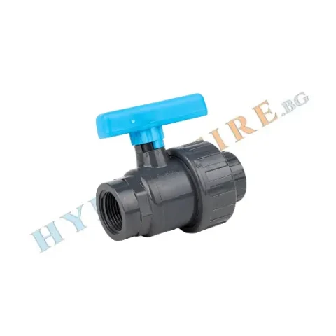 PP сферичен кран Plimat 10bar вътрешна - вътрешна резба