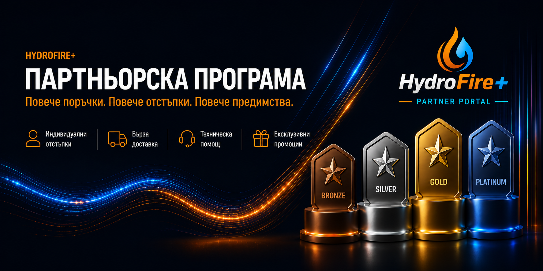 HydroFire+ Партньорска програма