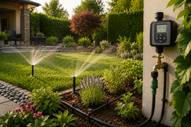 Как да изградим ефективна поливна система за двора?