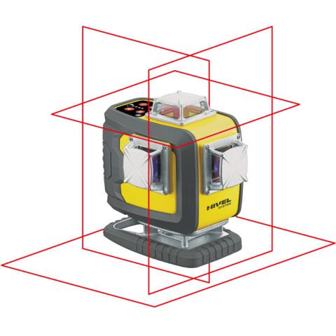 Лазерен линеен нивелир CL4D-R - ЧЕРВЕН