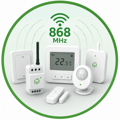Безжични 868 MHz