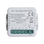 ZigBee смарт реле и усилвател, без нула N, захранване и 1 изход 230VAC, мощност 2300W / 250W-LED