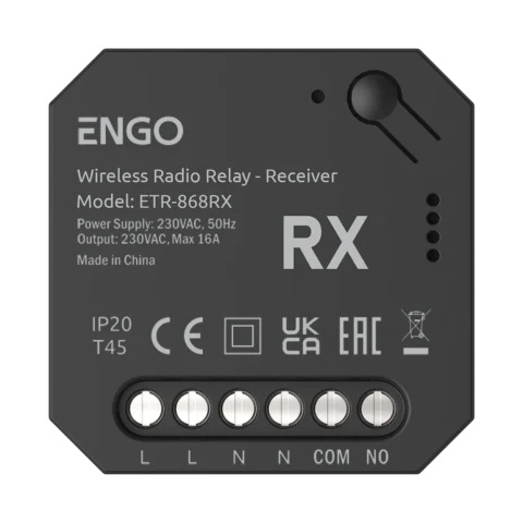 ENGO Допълнителен приемник за безжично реле EngoLink ETR-868