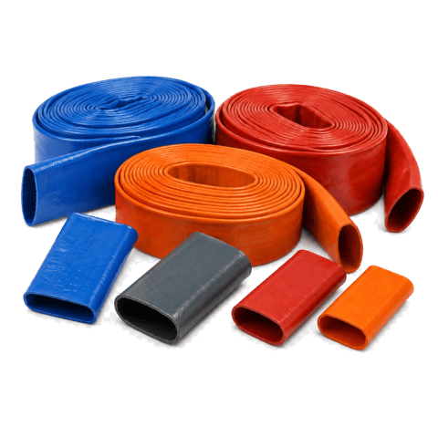 PVC плоски маркучи