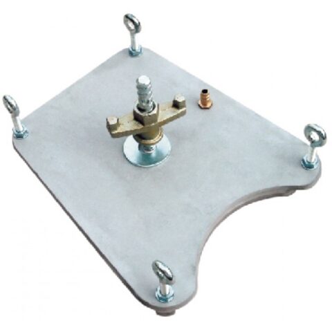 Вакумна плоча 340 x 290 mm за anchor base с Уплътнение and quick-actingscrew(up to max. 162 mm drill diameter)