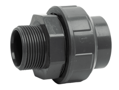PVC Холендър лепене Ж/М Plimat, 2", 63 mm – 0160096