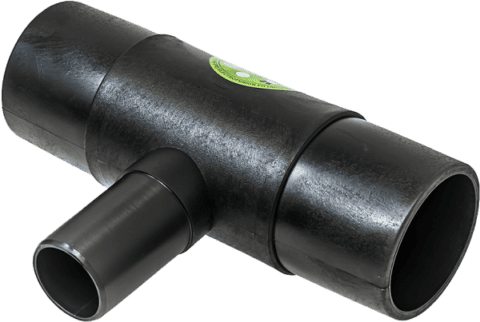 Тройник намалител 90º челна заварка SDR 17 PN10 – 200х125 mm