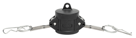 PP Тапа за камлок тип DC, 3" – 0431530