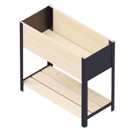 Сандък от дърво Upyard Modernbox High