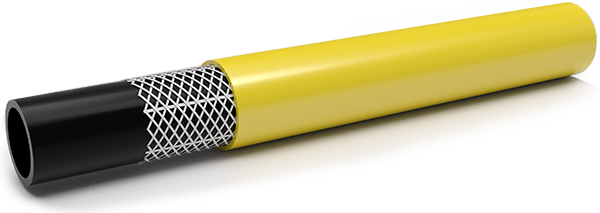 PVC градински маркуч с оплетка 302N, 1/2", 50 m – V302N01350