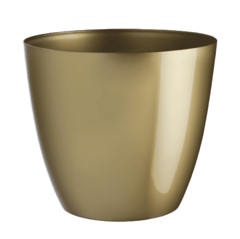 Саксия тип кашпа ELLA gloss 13 – 13x11.6 cm / злато
