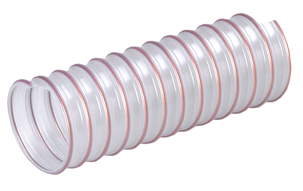 Полиуретанов маркуч с метална спирала NEXT 07 – 50,8 mm / 365 gr/m / Радиус на огъване 50 mm / Вакуум 2 m H2O