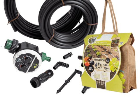Комплект за капково напояване My Farm Vegetable garden - за до 25 м² с включен програматор Zero