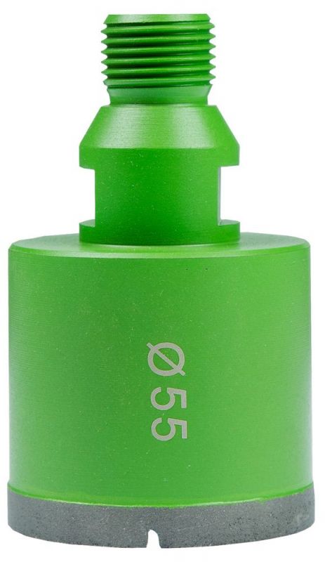 Диамантено свредло за мокро пробиване R½", Ø 55 mm, 40 mm работна дължина, пръстен