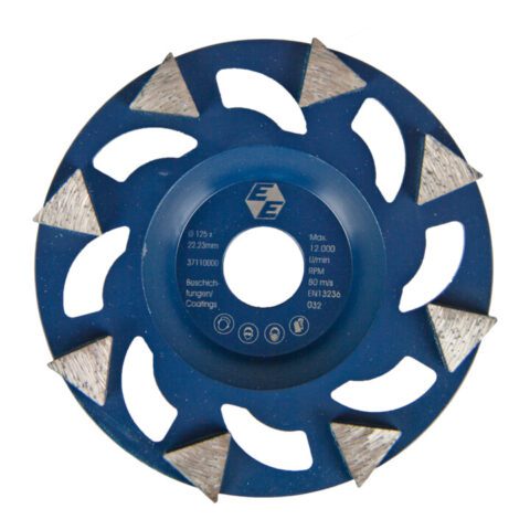 Диамантена чашкова шлифовъчна шайба Ø 125mm -RAPID K-