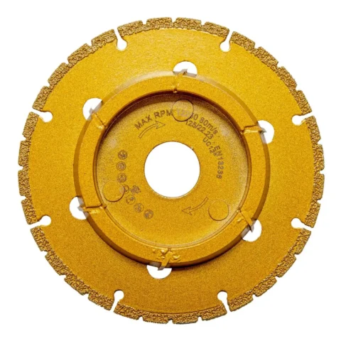 Твърдосплавен диск за рязане и скосяване Ø 125 mm за ERC 350 (златист)