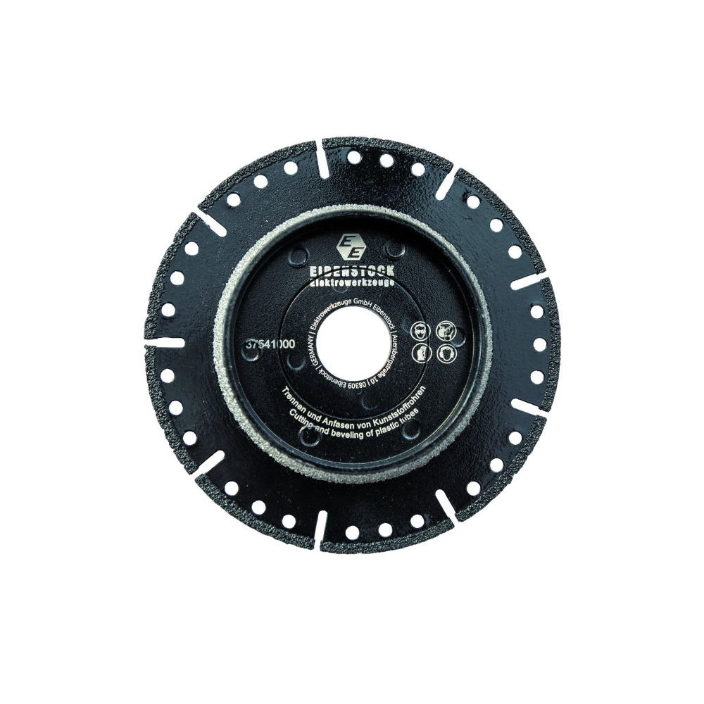 Диамантен диск за рязане и скосяване черен Ø 125mm ERC 350