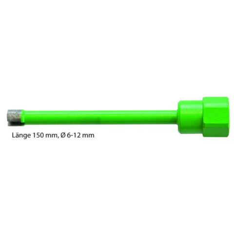 Диамантен за мокро пробиване  Свредло M 12, Ø 10 mm, 150 mm работна дължина