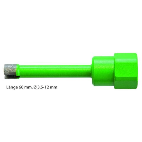 Диамантен за мокро пробиване  Свредло M 12, Ø 10 mm, 60 mm работна дължина