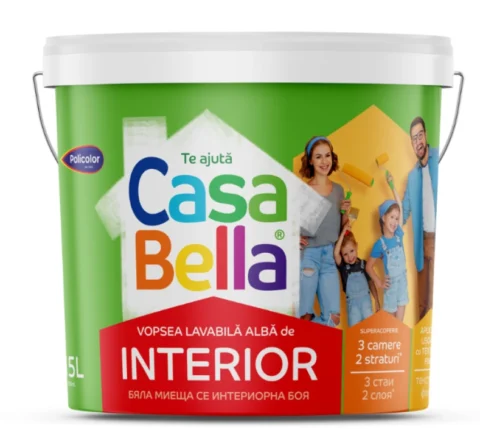 Casa Bella интериорна боя - бяла — 2.5 л