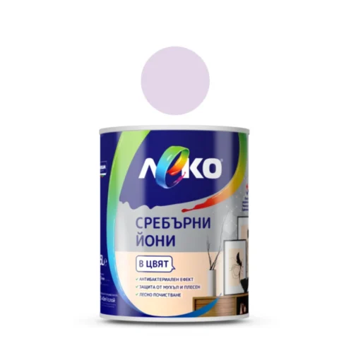 Леко със сребърни йони в цвят – снежен ирис — 2.5 л
