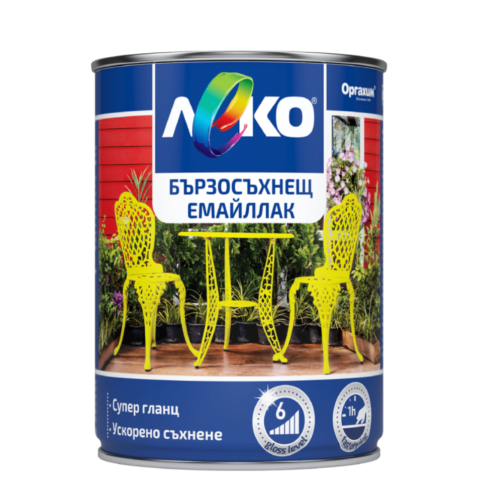 Леко бързосъхнещ емайллак – св.син RAL 5012 — 2.5 л