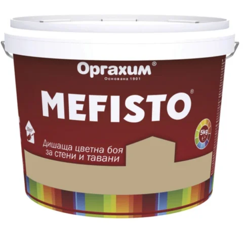Мефисто боя за стени и тавани – крема — 5 кг
