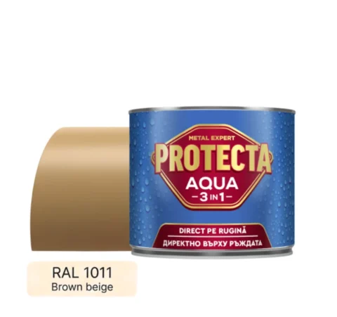 Protecta 3in1 Aqua – бежево-кафява RAL 1011 — 500 мл