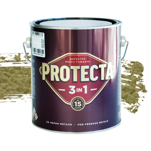 PROTECTA 3 in 1 – ефектна злато металик — 2.5 л