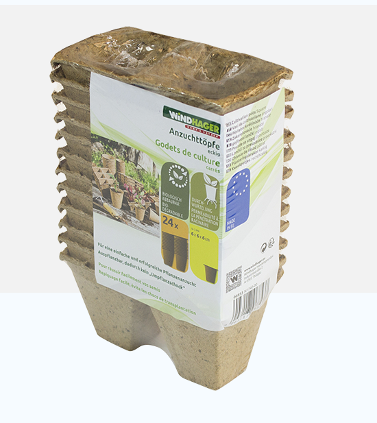 Саксии за разсад WINDHAGER – 6x12x6 см, 24 клетки