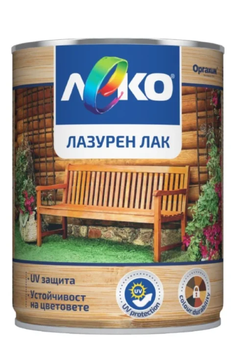 Леко лазурен лак за дърво – бор — 2.5 л